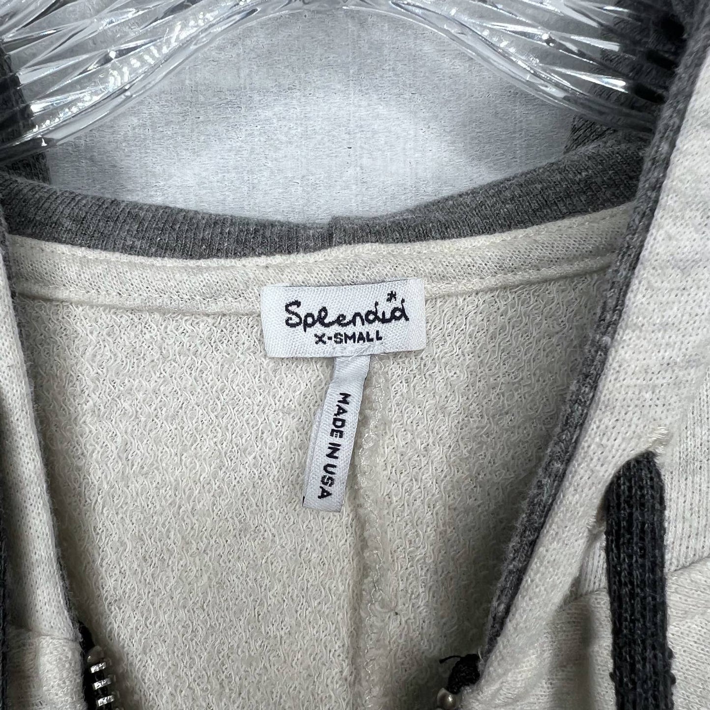 Splendid Colorblock Full Zip Hoodie - Second Seams