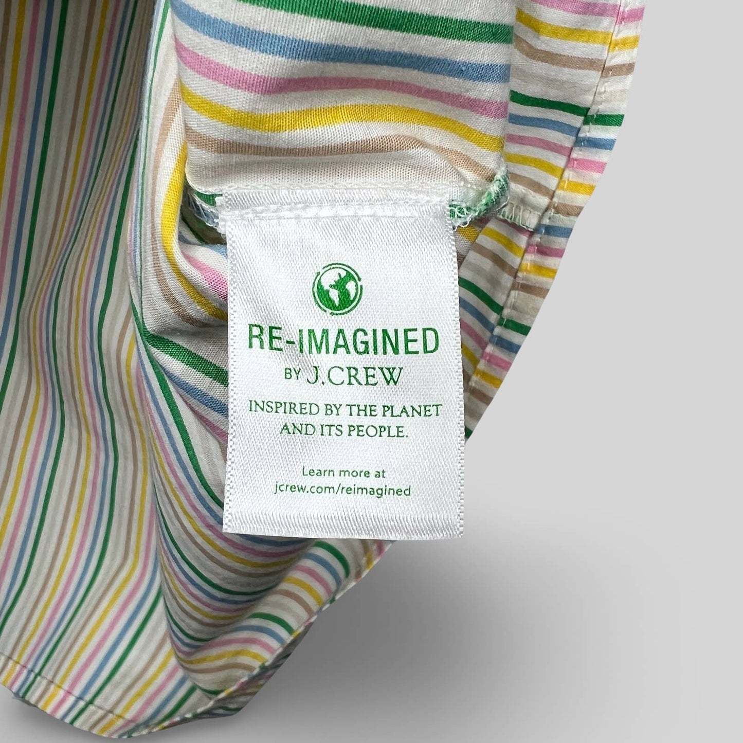 J. Crew Striped Ruffle Top - Second Seams