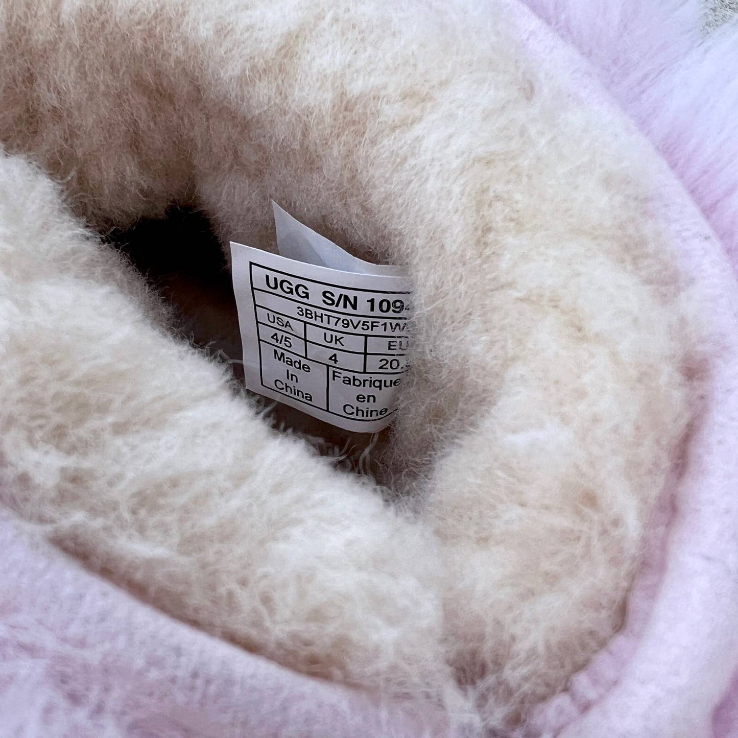 UGG Fuzzy Baby Boots - Second Seams