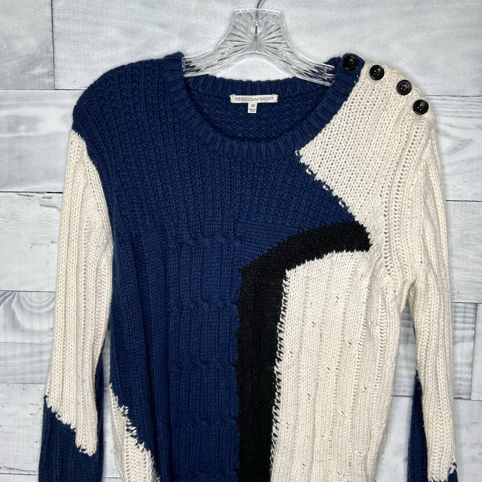 Rebecca Minkoff Patterned Sweater - Second Seams