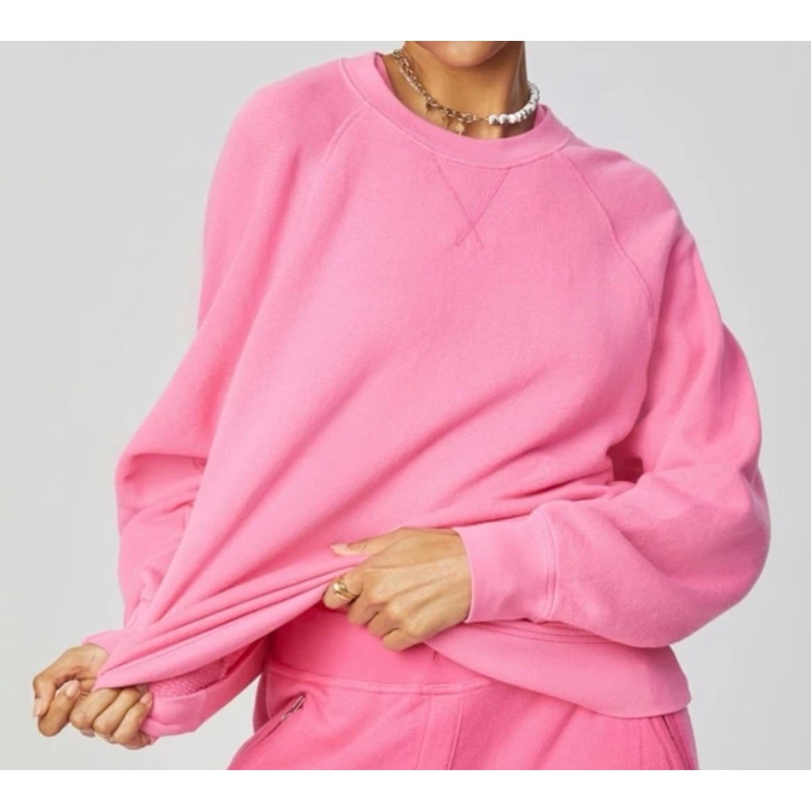 Sincerely Jules for Bandier Pink Sweatshirt - Second Seams