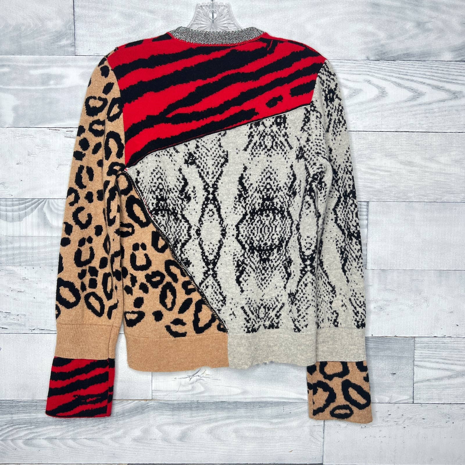 Zadig & Voltaire Animal Print Sweater - Second Seams