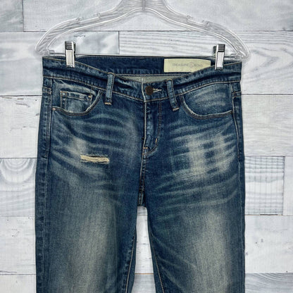 Treasure & Bond Distressed Boyfriend Jeans - Second Seams