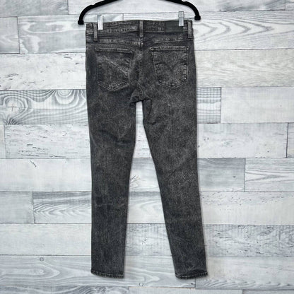 Levi's 711 Skinny Jeans in Acid Wash - Second Seams