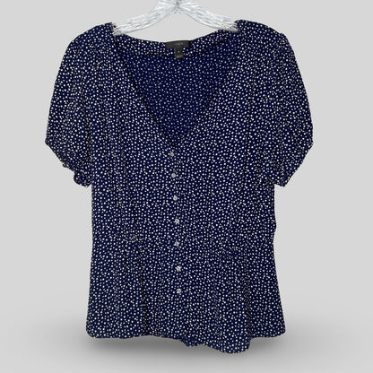 J.Crew Star Print Button Down Top - Size 4