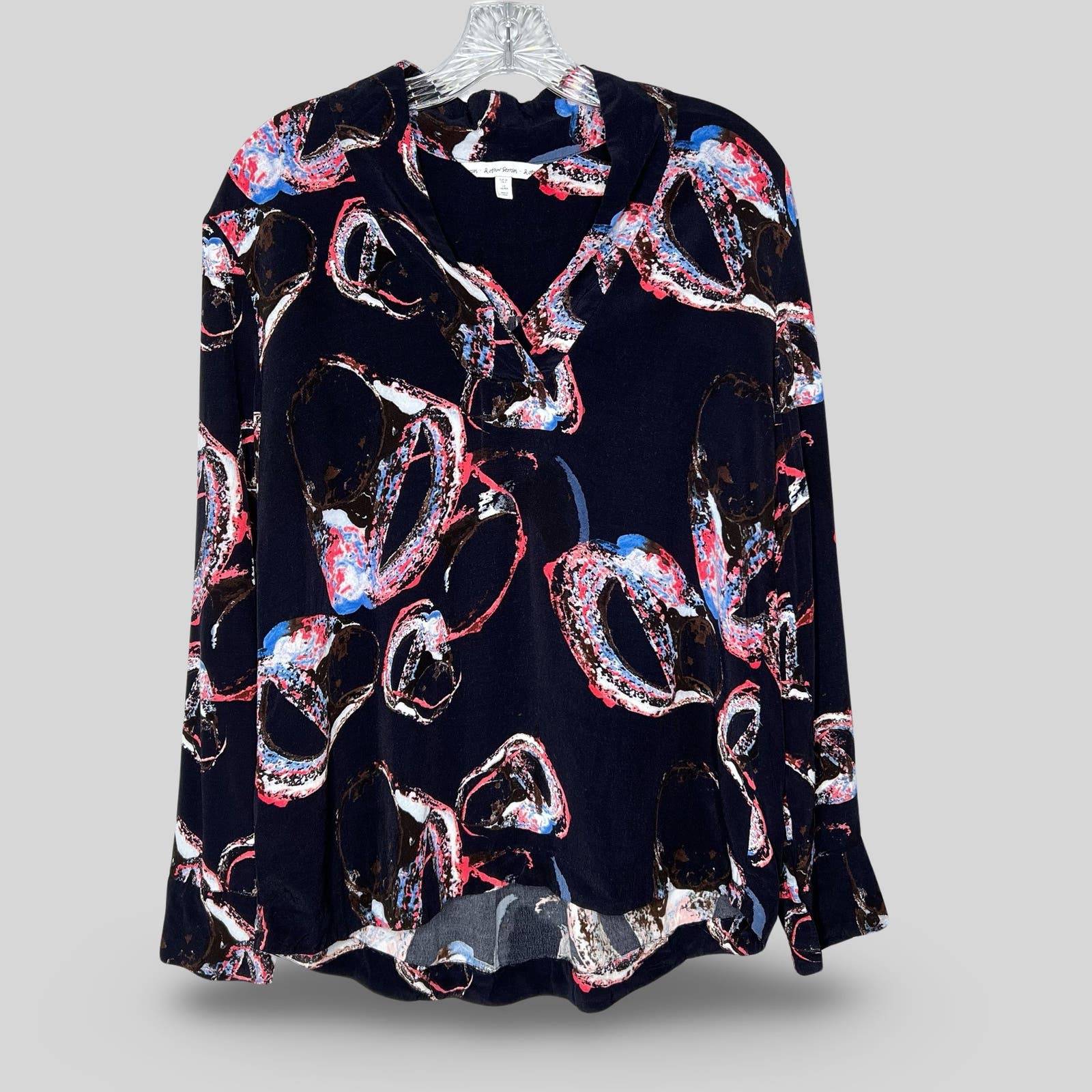 & Other Stories Abstract Print Blouse - Second Seams