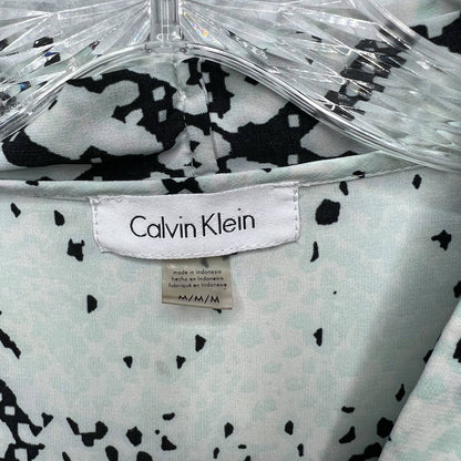 Calvin Klein Sleeveless Abstract Print Blouse - Second Seams