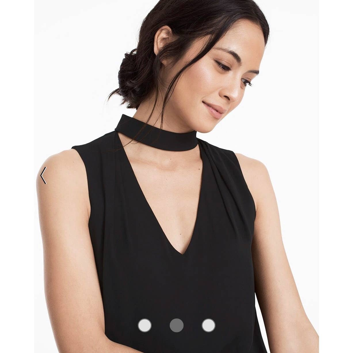 White House Black Market Choker Dress - Second Seams