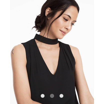 White House Black Market Choker Dress - Second Seams