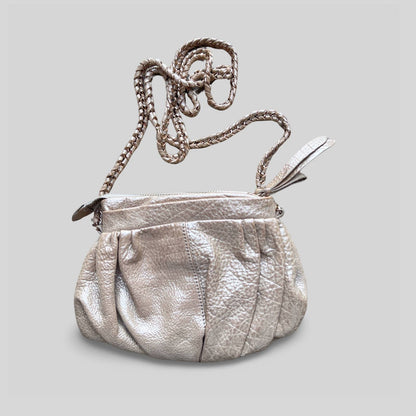 Junior Drake Metallic Chain Link Crossbody - Second Seams