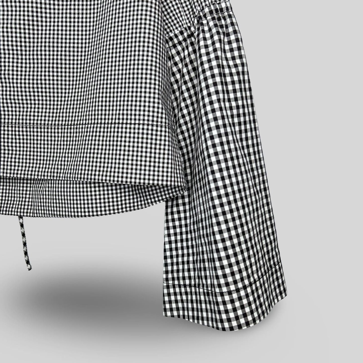 Derek Lam 10 Crosby Gingham Plaid Top - Second Seams