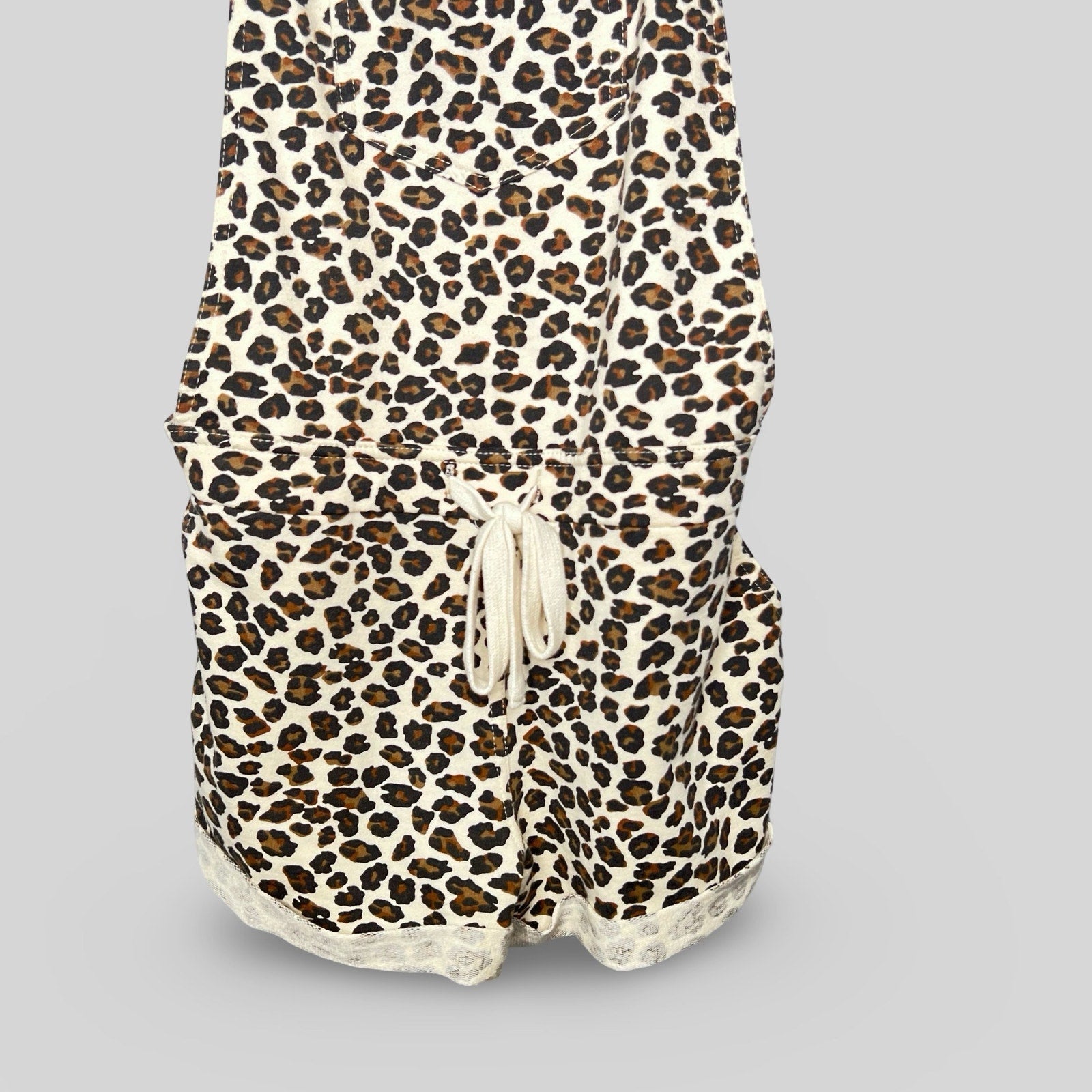 Z Supply Leopard Shortalls - Second Seams