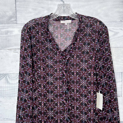 1. State Patterned Blouse - Second Seams