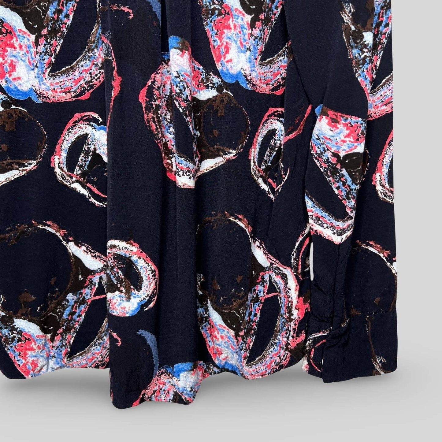 & Other Stories Abstract Print Blouse - Second Seams