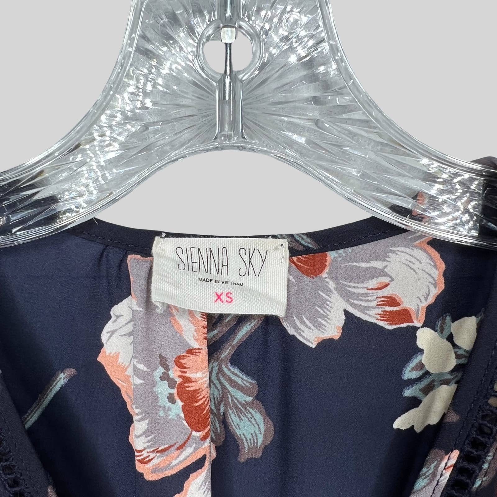 Sienna Sky Floral Belted Top - Second Seams