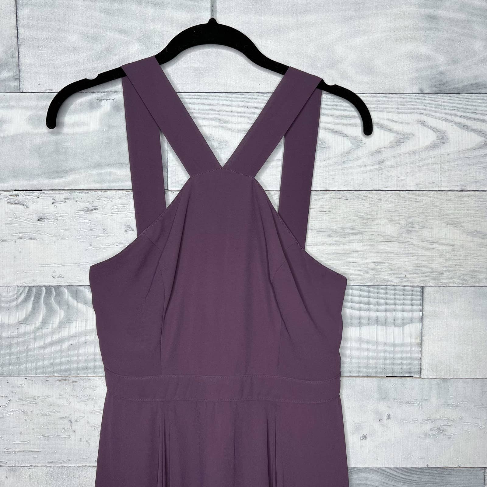 Lulu's Forevermore Dusty Purple Skater Dress - Second Seams