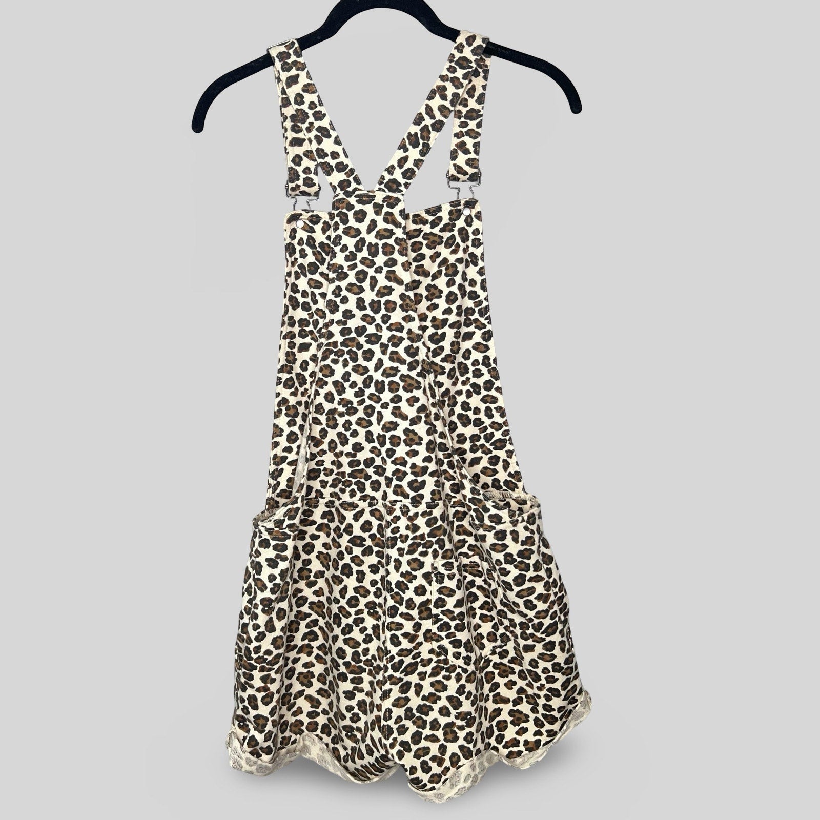 Z Supply Leopard Shortalls - Second Seams