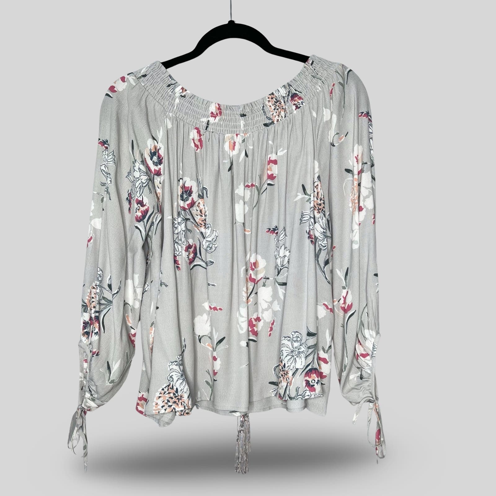 ASTR The Label Floral Long Sleeve Blouse - Second Seams