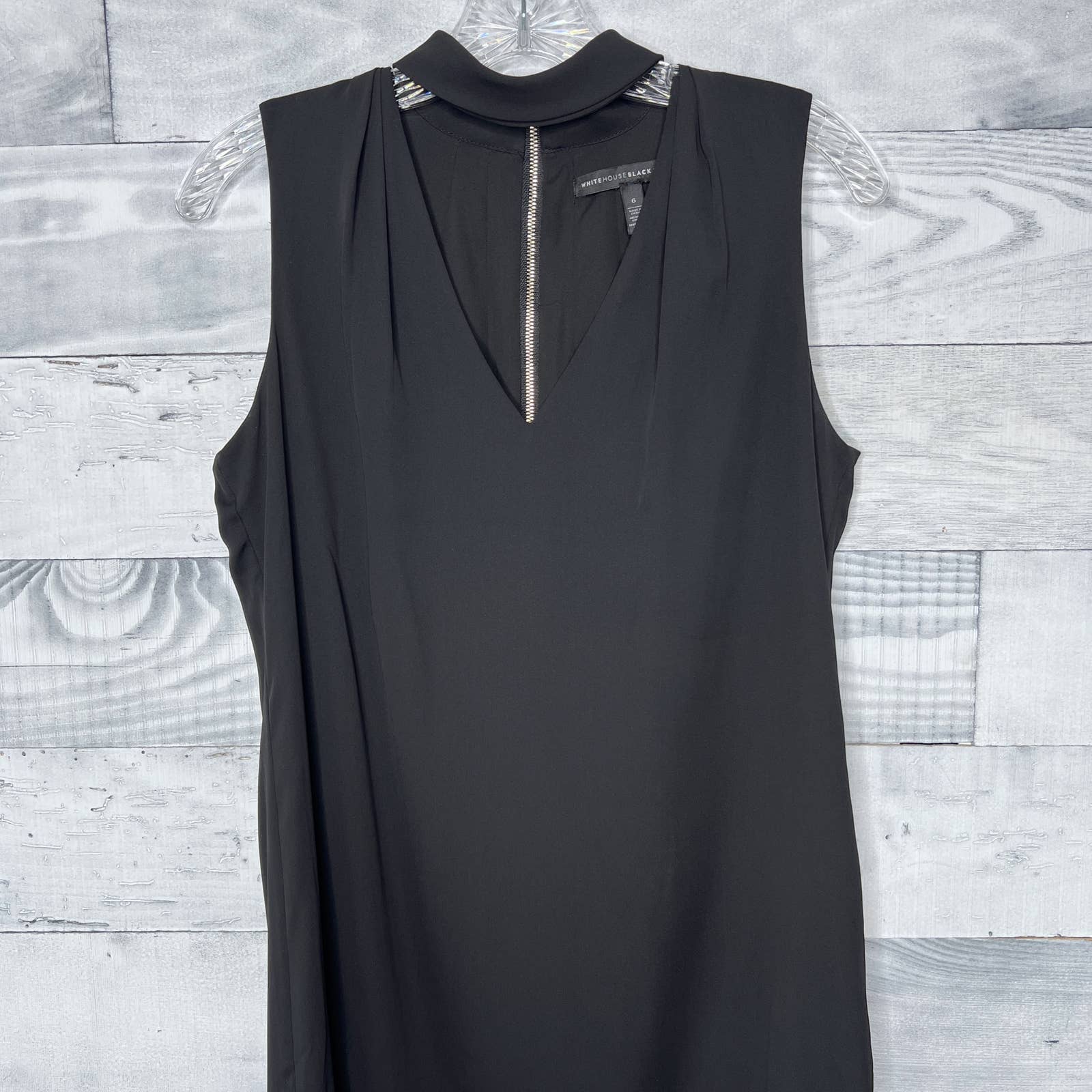 White House Black Market Choker Dress - Second Seams