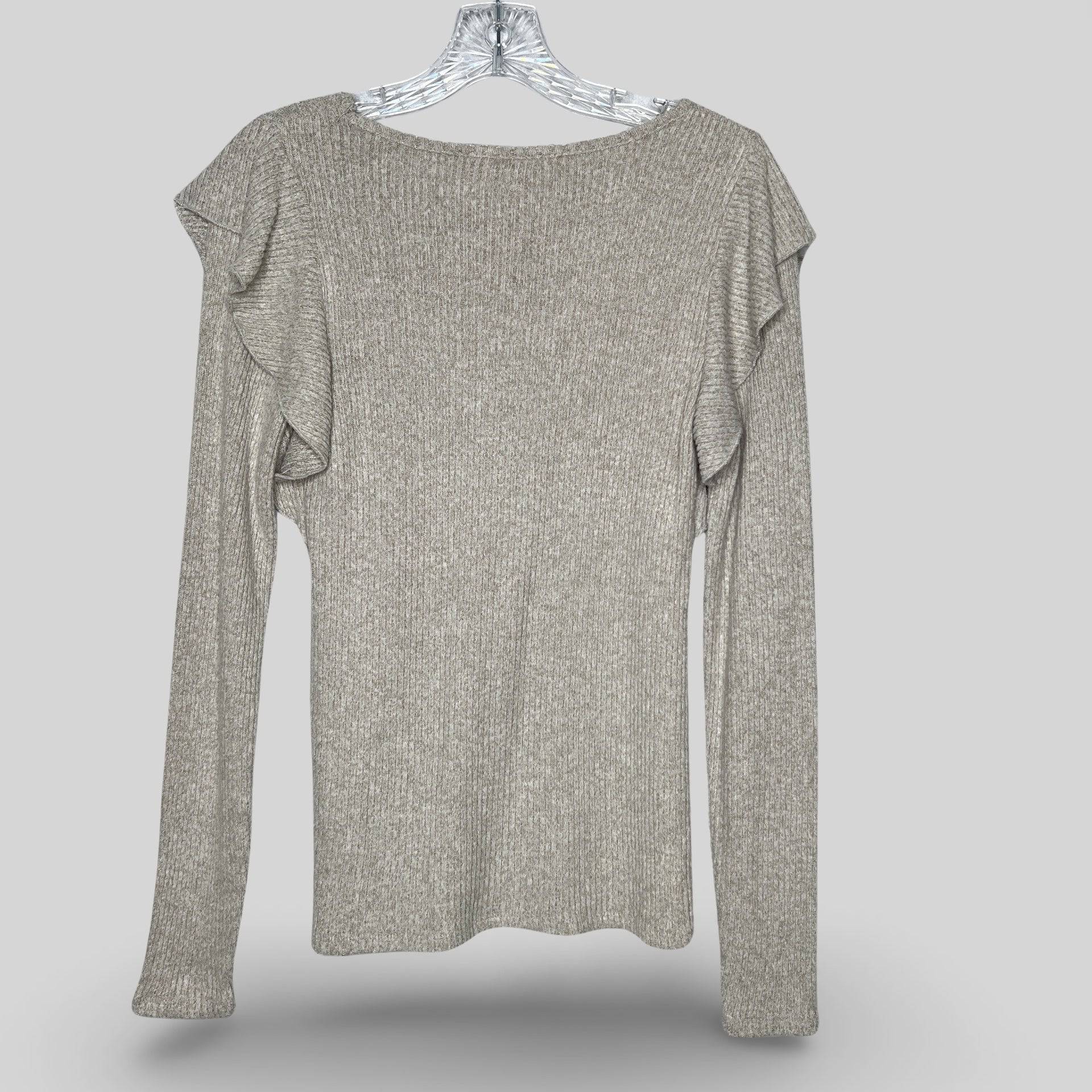 Lucky Brand Ribbed Ruffle Sweater - Second Seams