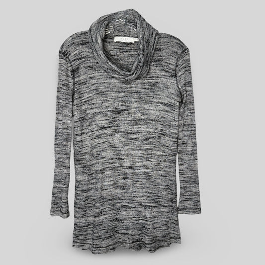 ASTR The Label Ribbed Longline Cowl Neck Top - Second Seams