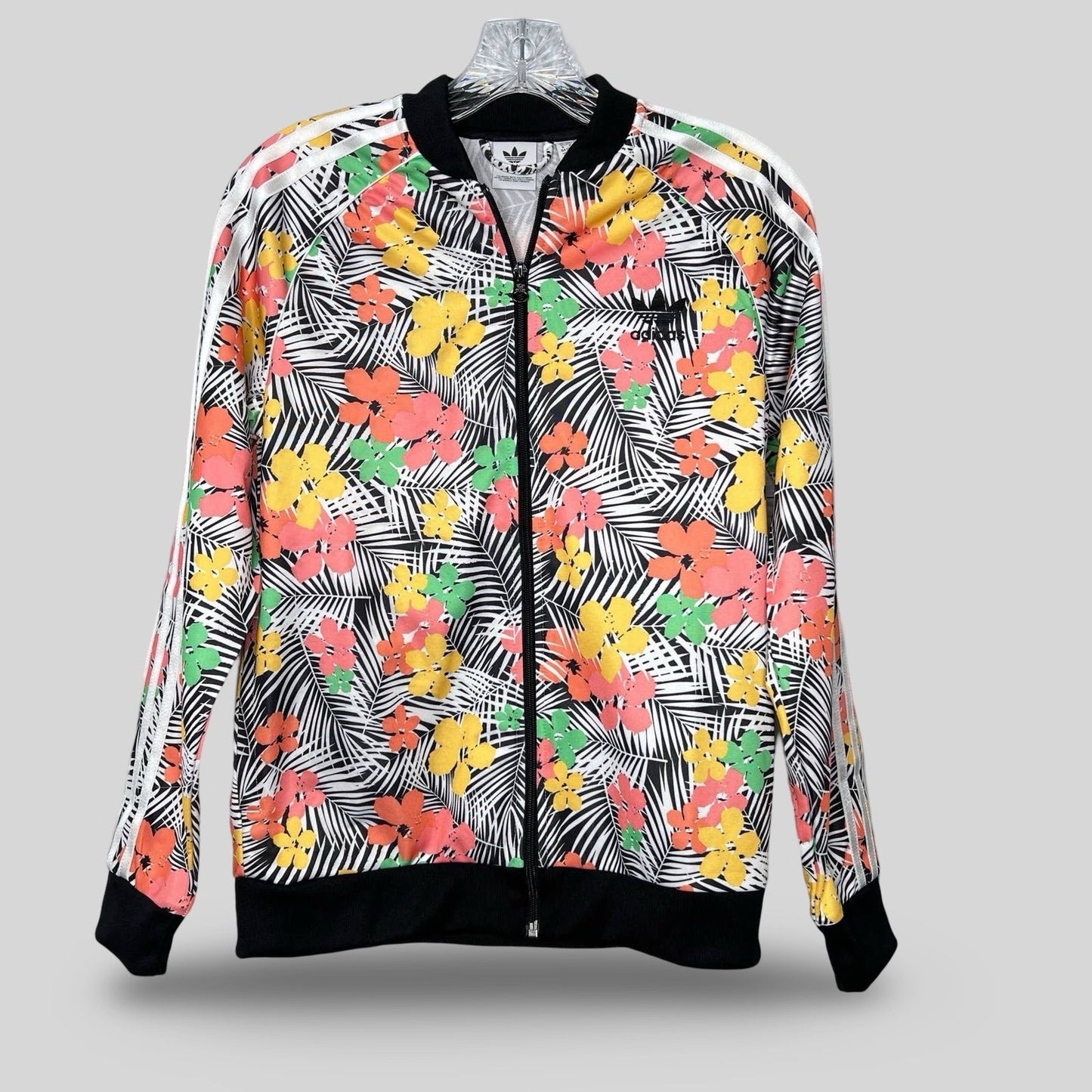 Adidas Girls' Floral Track Jacket - Second Seams