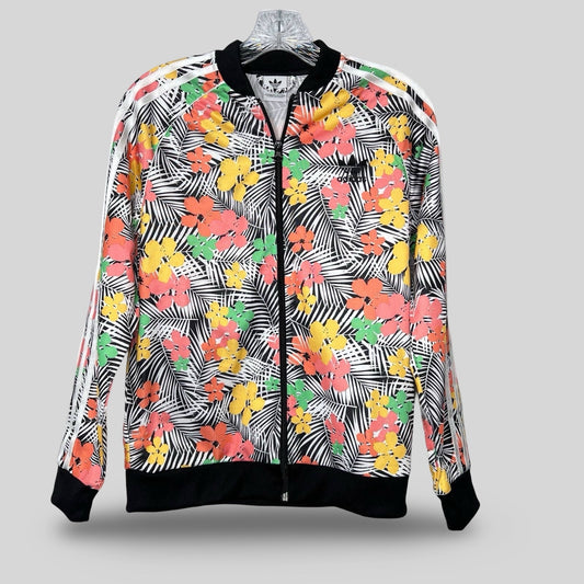 Adidas Girls' Floral Track Jacket - Second Seams