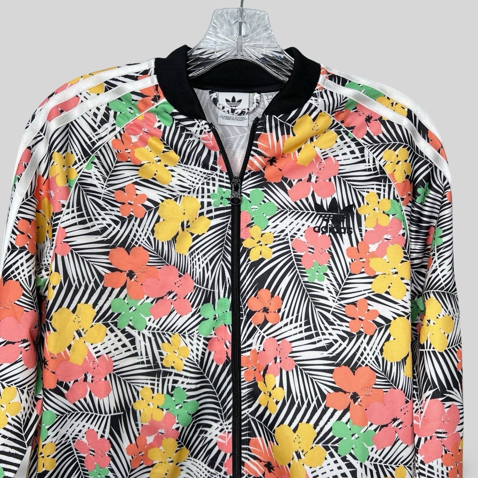 Adidas Girls' Floral Track Jacket - Second Seams