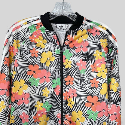 Adidas Girls' Floral Track Jacket - Second Seams