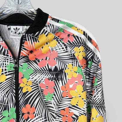 Adidas Girls' Floral Track Jacket - Second Seams