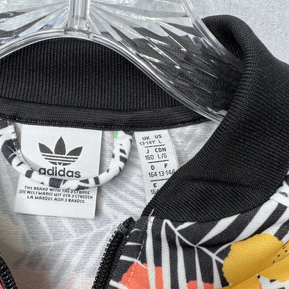 Adidas Girls' Floral Track Jacket - Second Seams
