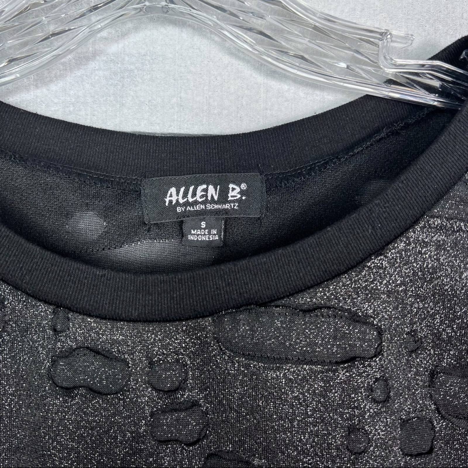 Allen B. Schwartz Metallic Distressed Pullover - Second Seams