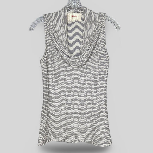 Anthropologie Deletta Textured Cowl Neck Top - Second Seams