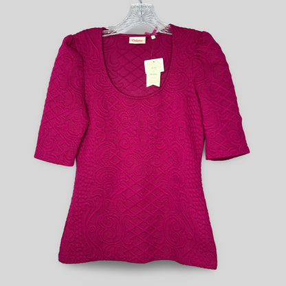 Anthropologie Deletta Textured Knit Top - Second Seams