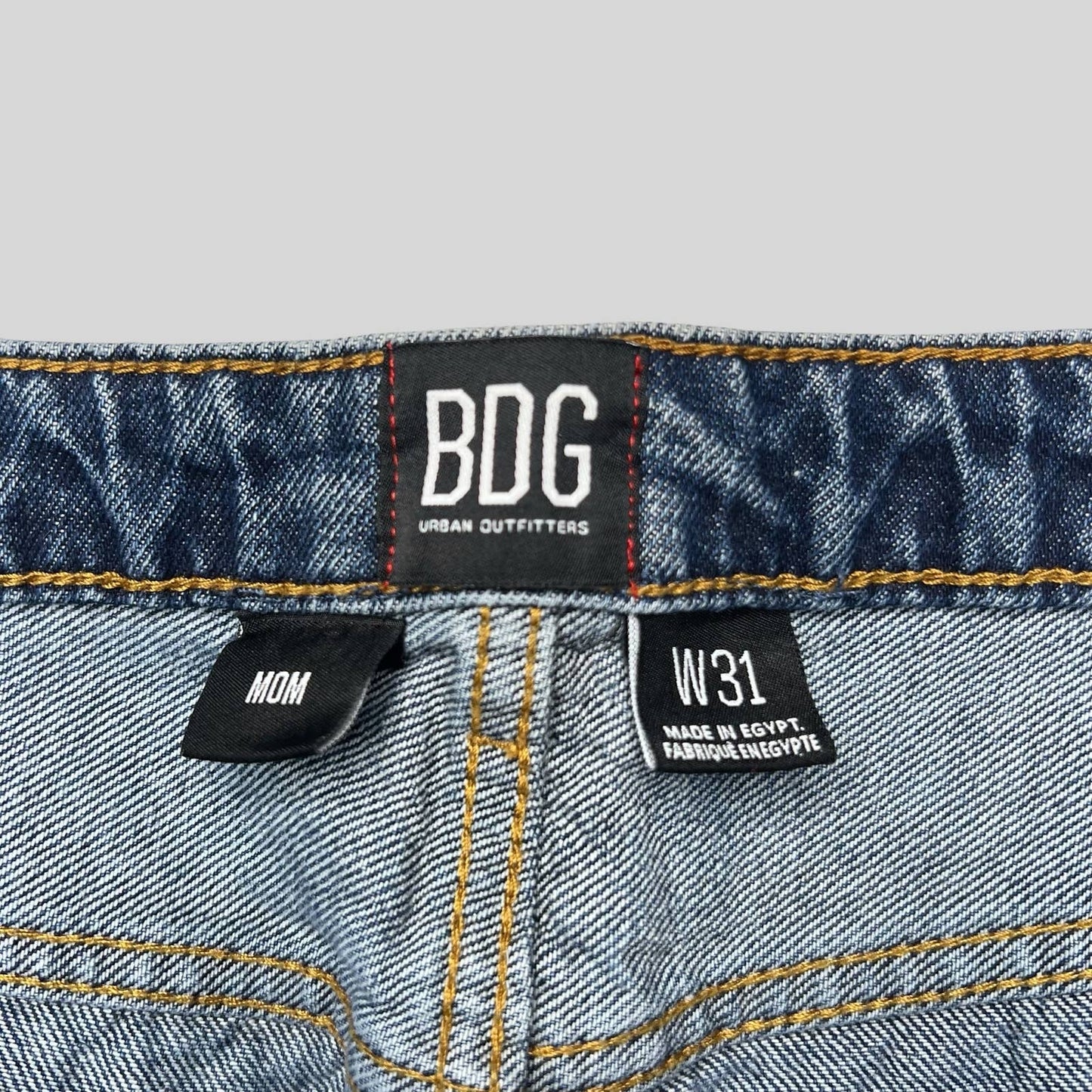 BDG Mom Jeans - Second Seams