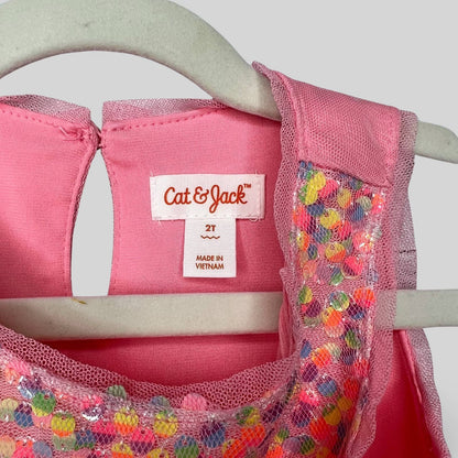 Cat & Jack Sequin Party Dress - Second Seams