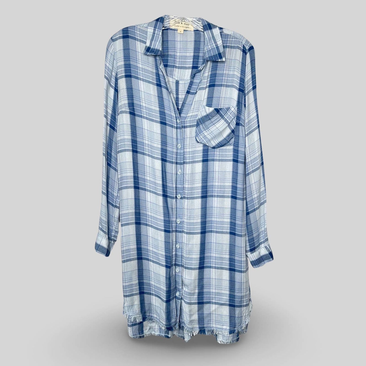 Cloth & Stone Plaid Dress - Second Seams