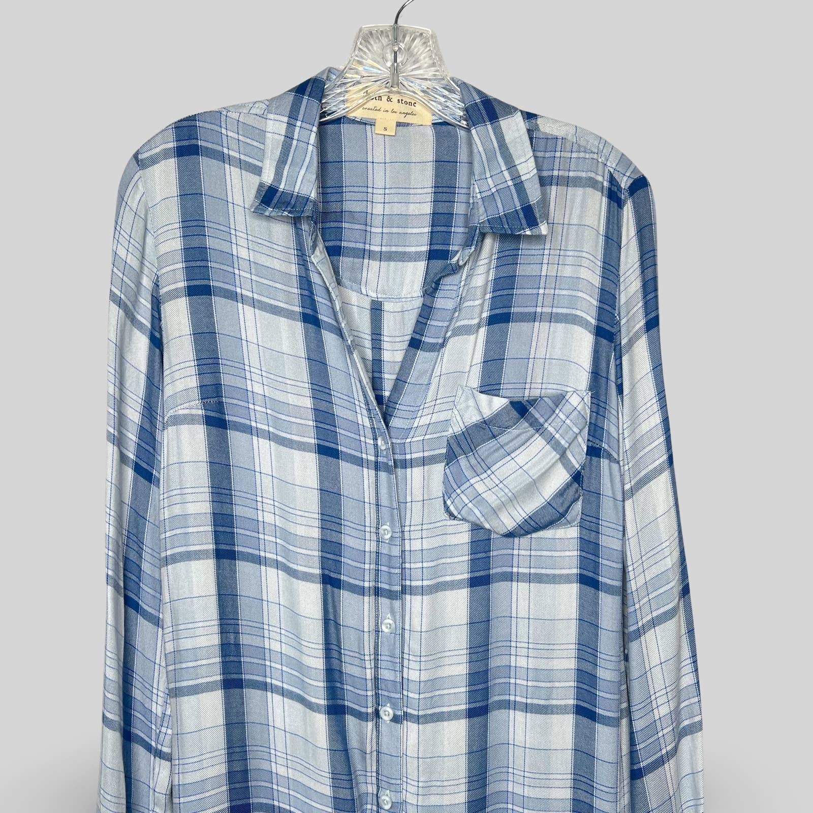 Cloth & Stone Plaid Dress - Second Seams