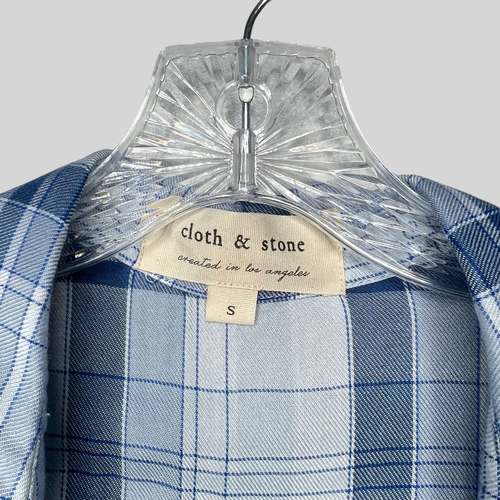 Cloth & Stone Plaid Dress - Second Seams