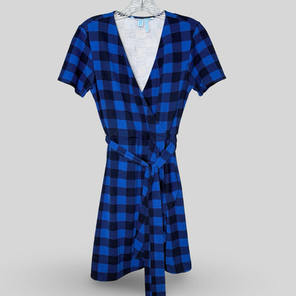Draper James Plaid Wrap Dress - Second Seams