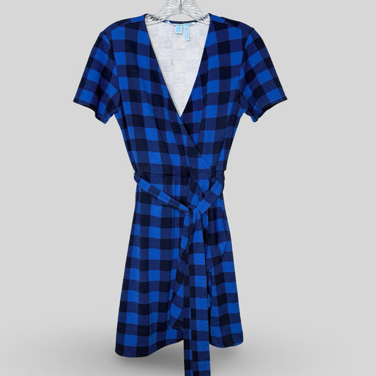 Draper James Plaid Wrap Dress - Second Seams