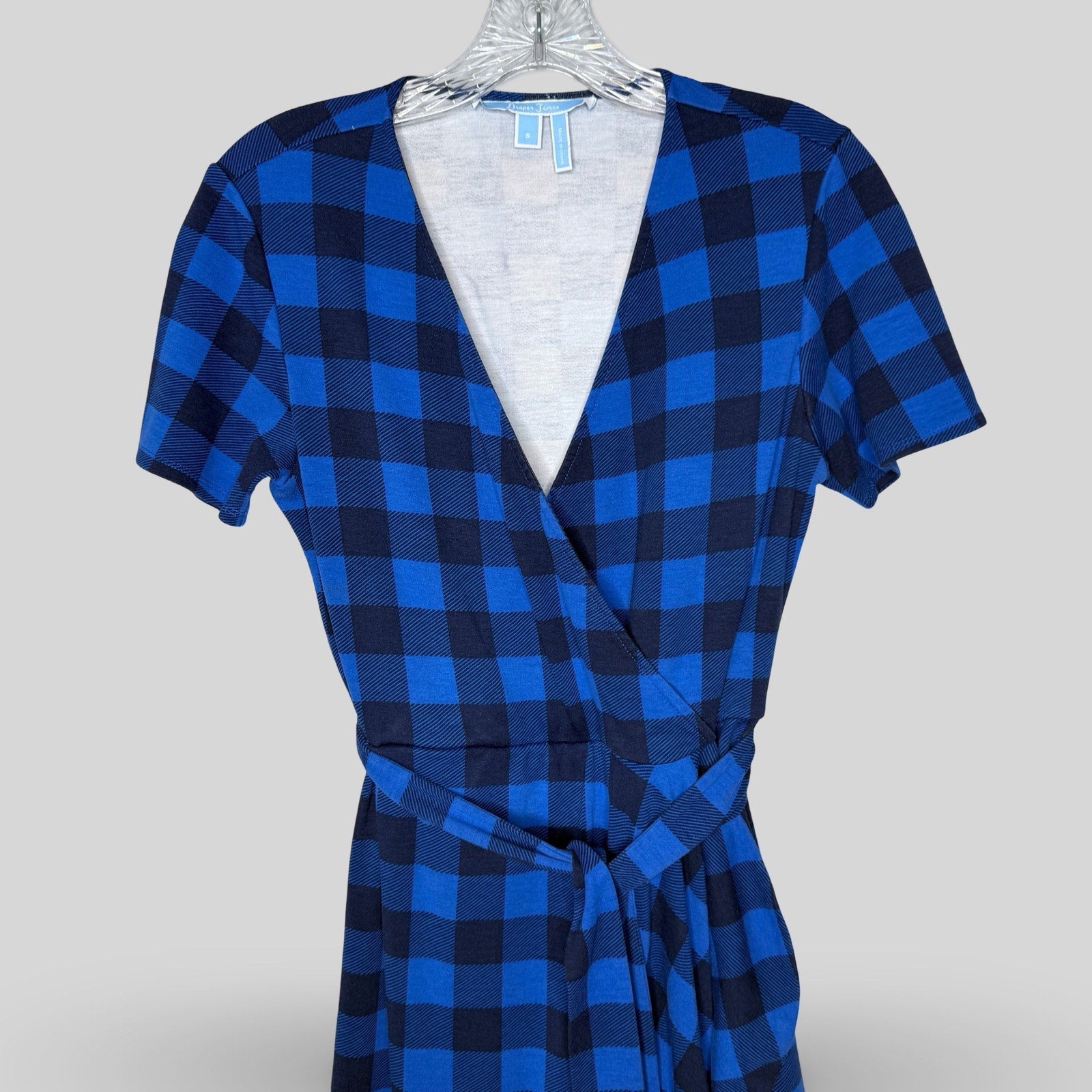 Draper James Plaid Wrap Dress - Second Seams