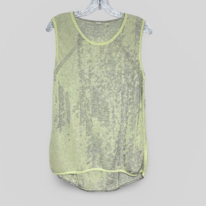 Elie Tahari Abstract Burnout Tank Top - Second Seams