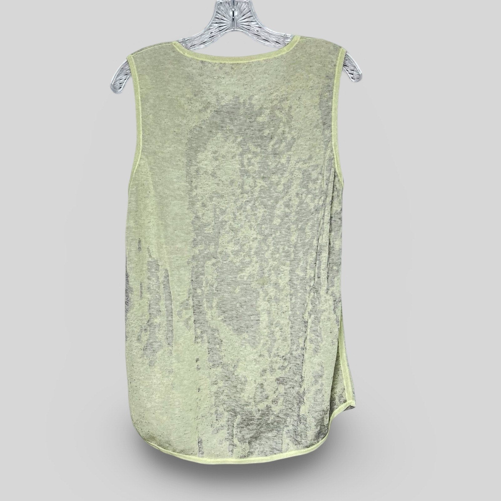 Elie Tahari Abstract Burnout Tank Top - Second Seams