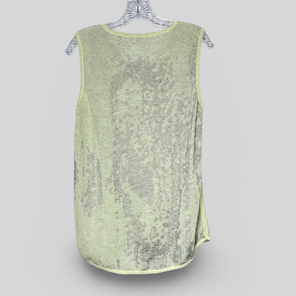 Elie Tahari Abstract Burnout Tank Top - Second Seams