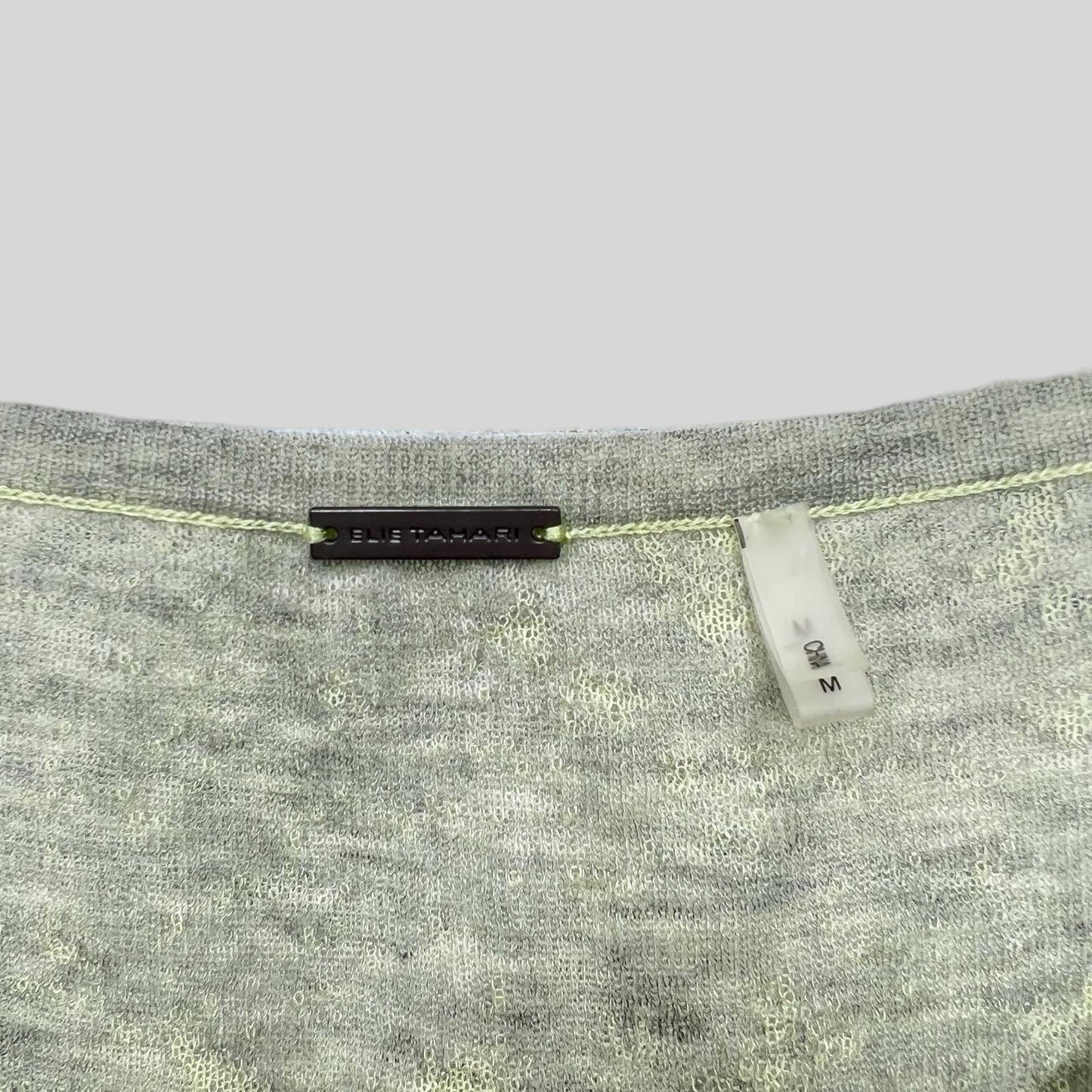 Elie Tahari Abstract Burnout Tank Top - Second Seams