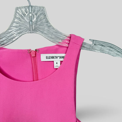 Elizabeth & James Pink Sleeveless Dress - Size 4 - Second Seams