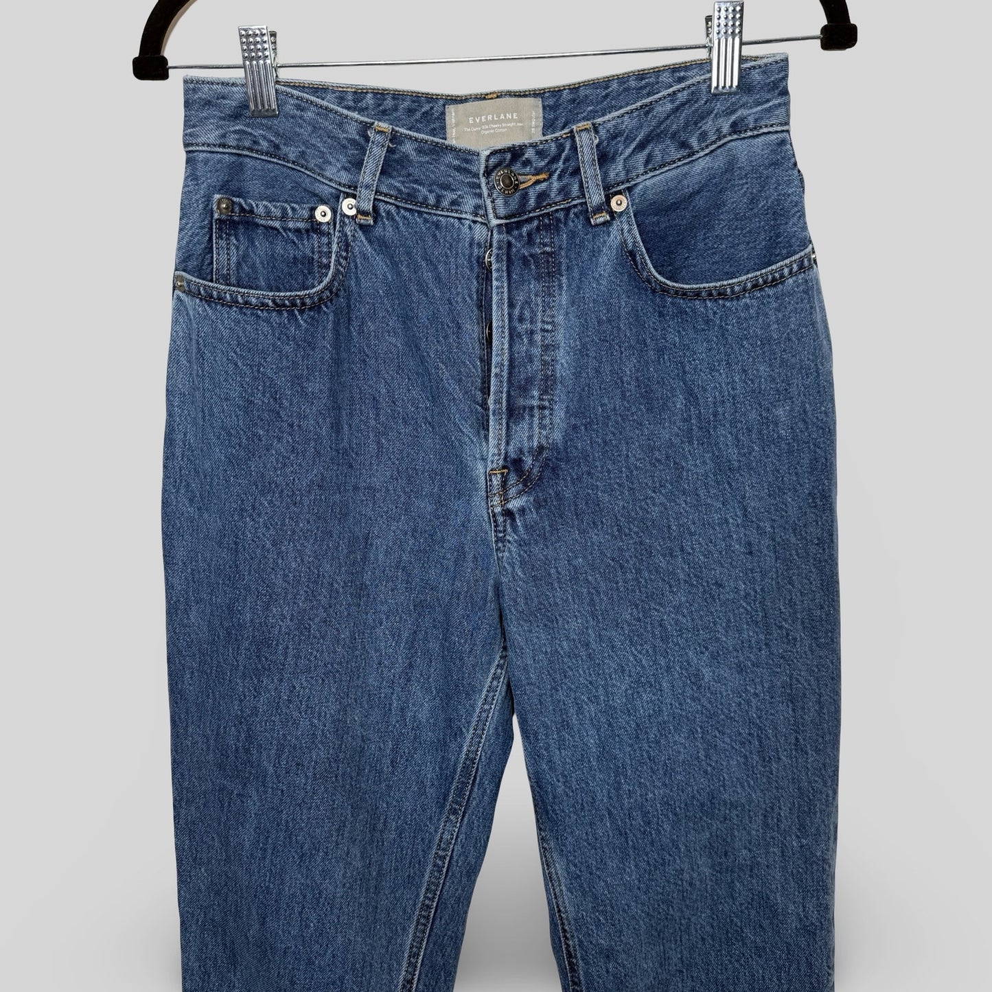 Everlane Curvy 90s Cheeky Straight Jean - Second Seams