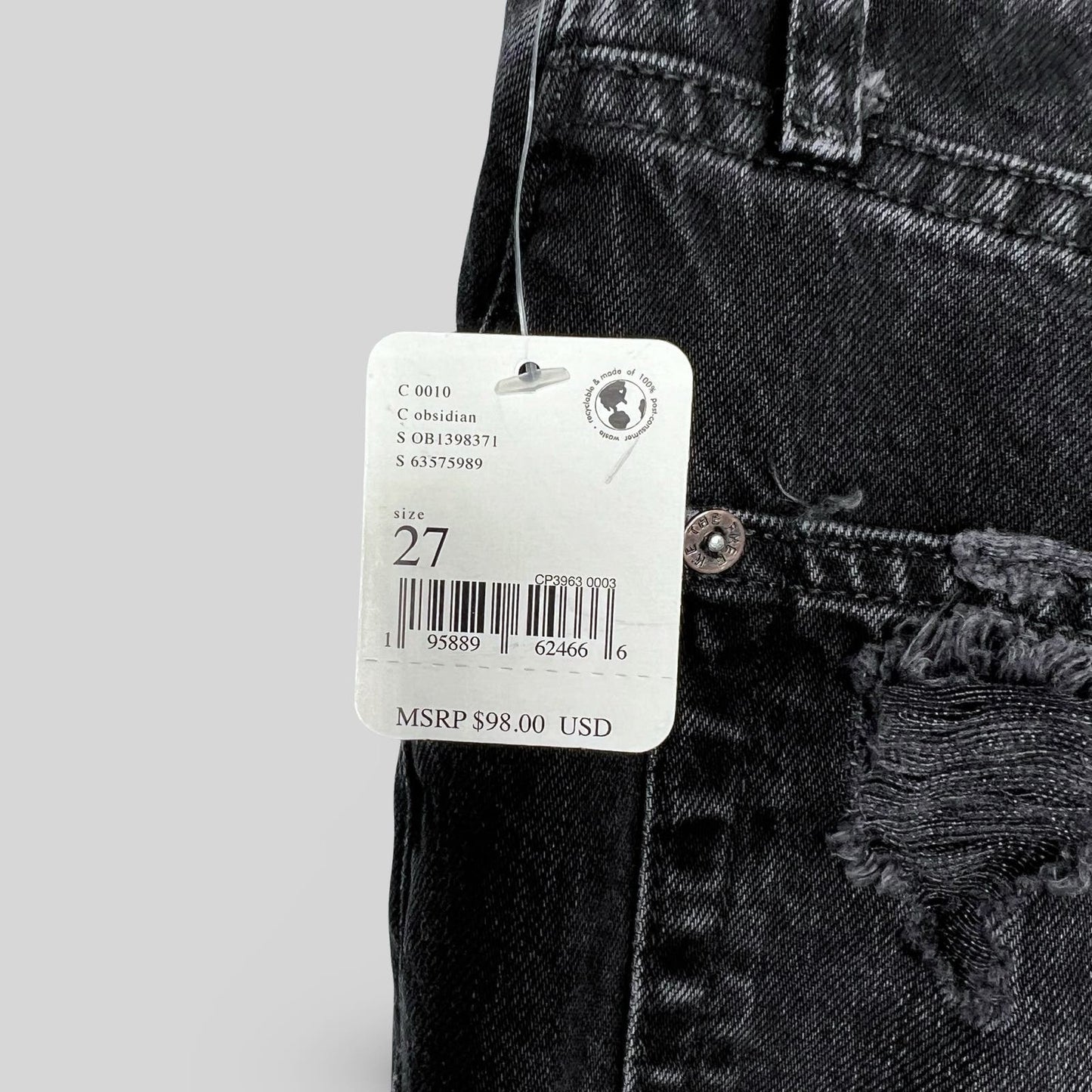 Free People Destructed Tapered Baggy Boyfriend Jeans - Second Seams