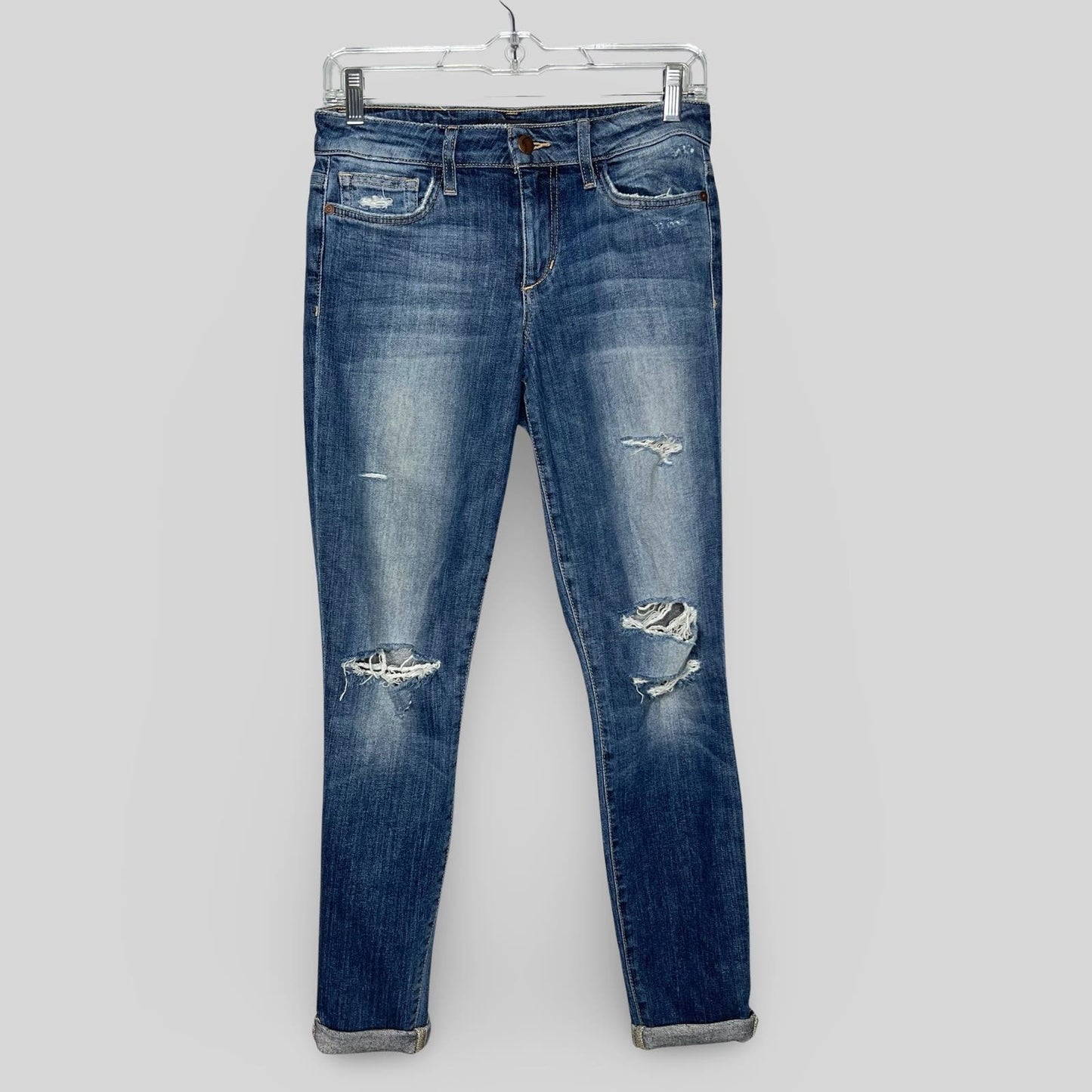 Joe's Jeans Skinny Ankle Distressed Jeans - Second Seams
